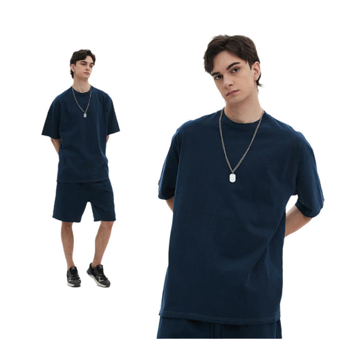 RetroEdge Heavyweight Washed Tee – Timeless Style & Superior Comfort